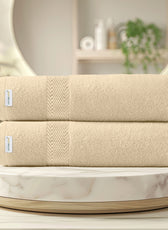 Cotton Bath Towel Pack of 2 Soft Feel, Quick Dry, Highly Absorbent Durable Towels - Cotton Home