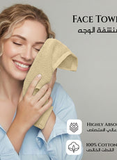 Cotton Face Towel Pack of 12 Soft Feel, Quick Dry, Highly Absorbent Durable Towels