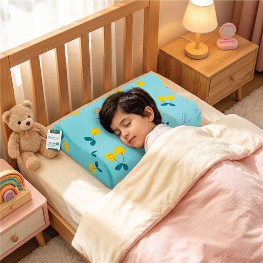 Kids Contour Memory Foam Pillows - Lovely (26x38cm)