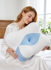 Comfort Ergonomic Contour Memory Foam Pillow 62x41cm