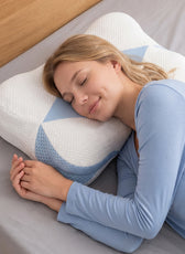 Comfort Ergonomic Contour Memory Foam Pillow 62x41cm