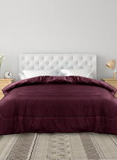 Premium Bordo 150x220cm All Season High quality Super Soft Comforter 1 Piece - Cotton Home