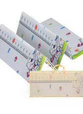 Baby Crawling Mat 200x180CM Large Reversible Waterproof, Non-Slip Play Mat with Animals Design