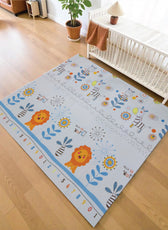 Baby Crawling Mat 200x180CM Large Reversible Waterproof, Non-Slip Play Mat with Penguin Design