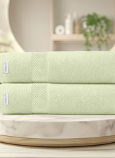 Cotton Bath Towel Pack of 2 Soft Feel, Quick Dry, Highly Absorbent Durable Towels - Cotton Home