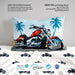Kids Duvet Cover Set 3 Pcs -  Motorcycle  Print | 135x220cm | Microfiber | Cotton Home - Cotton Home