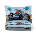 Kids Duvet Cover Set 3 Pcs -  Motorcycle  Print | 135x220cm | Microfiber | Cotton Home - Cotton Home