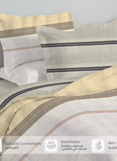 Avendra 350TC  Cotton 6-Piece Set Premium Quality King Comforter Set 220x240cm