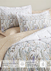 Mirelta 350TC  Cotton 6-Piece Set Premium Quality King Comforter Set 220x240cm