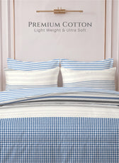Loresa 350TC  Cotton 6-Piece Set Premium Quality King Comforter Set 220x240cm