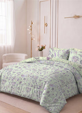 Zenvia 350TC  Cotton 6-Piece Set Premium Quality King Comforter Set 220x240cm