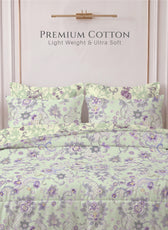 Zenvia 350TC  Cotton 6-Piece Set Premium Quality King Comforter Set 220x240cm