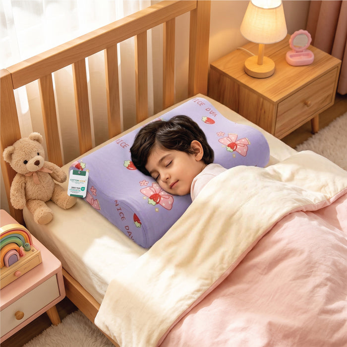 Kids Contour Memory Foam Pillows - Nice Day (26x38cm)