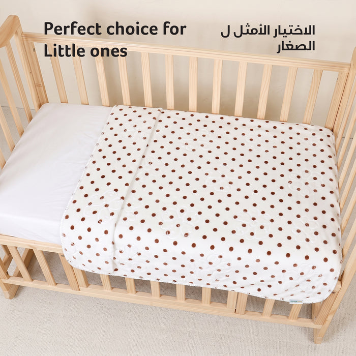 Back to School Essentials Kids Pillow And Blankets Polka Dot