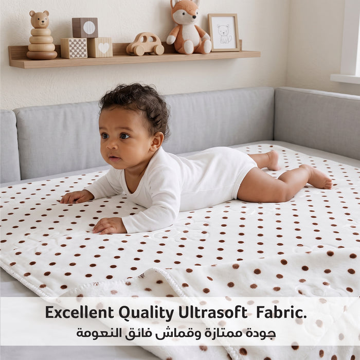 Back to School Essentials Kids Pillow And Blankets Polka Dot