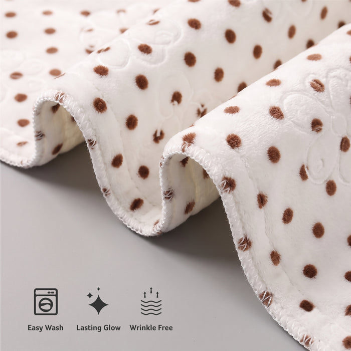 Back to School Essentials Kids Pillow And Blankets Polka Dot