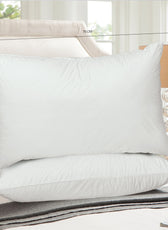 PU Laminated Waterproof Pillow Protector 50 X 75 CM - 2 Piece, White