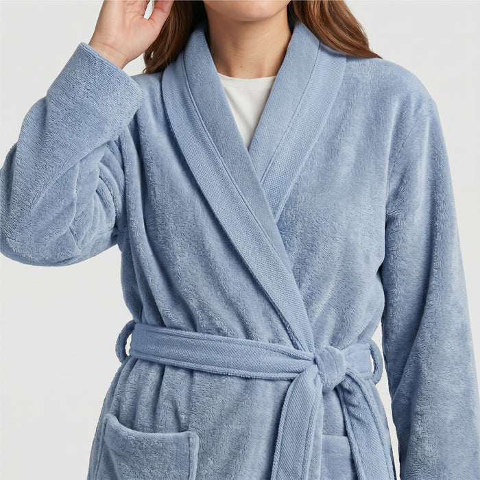 Plush Premium Bathrobe Slippers Special bath Gift Set set Bundle 22