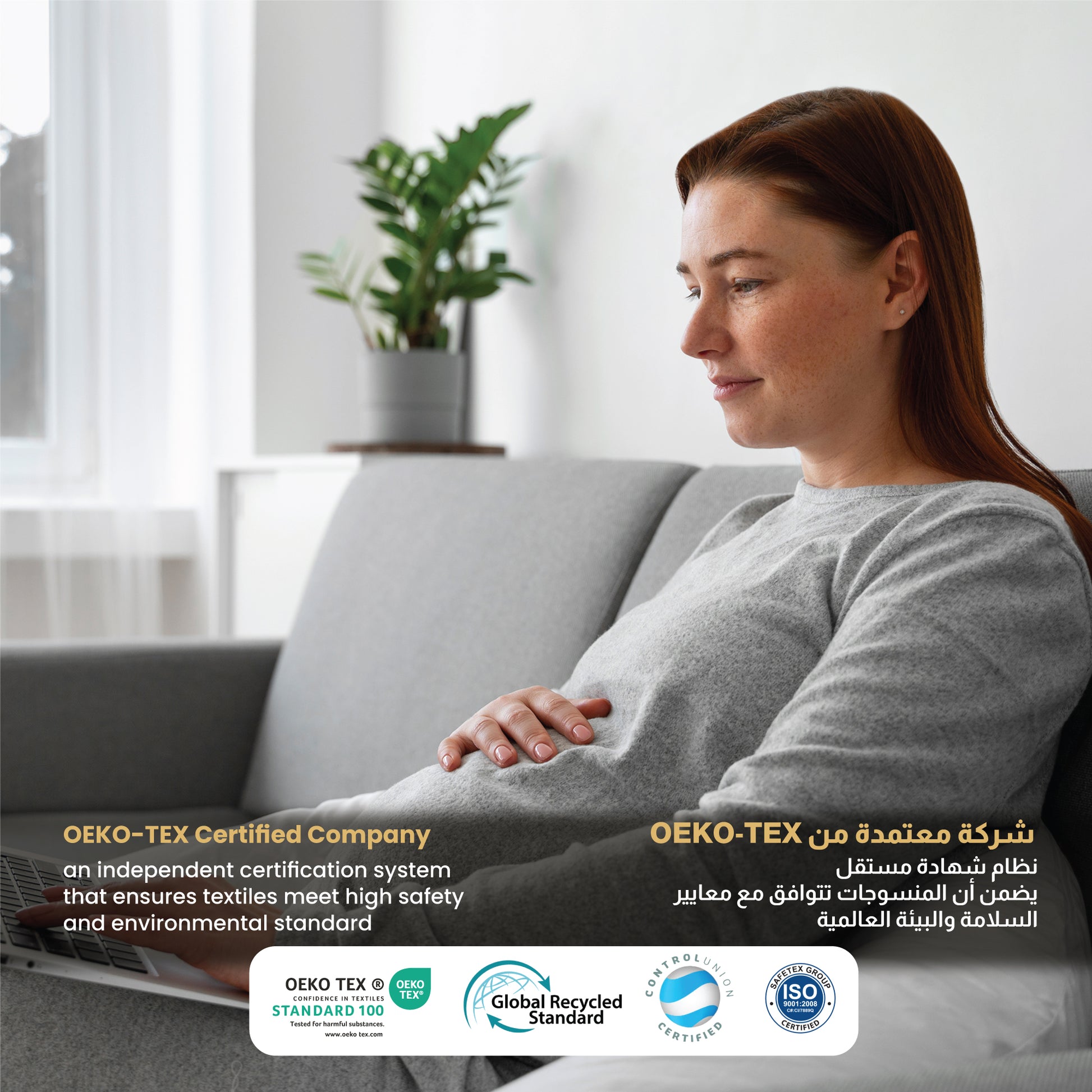 Four Seasons Pregnancy Pillow J Shaped Full Body Materniy Pillow 80x130cm White - Cotton Home