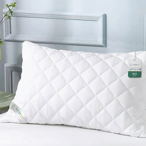 Beverly Quilted Pillow Cotton Pillow 50x70cm - Cotton Home