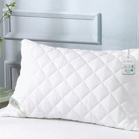 Four Seasons Quilted Pillow Bed Pillows for Sleeping Hotel Pillow White 50x75 cm Pack of 1 - Cotton Home