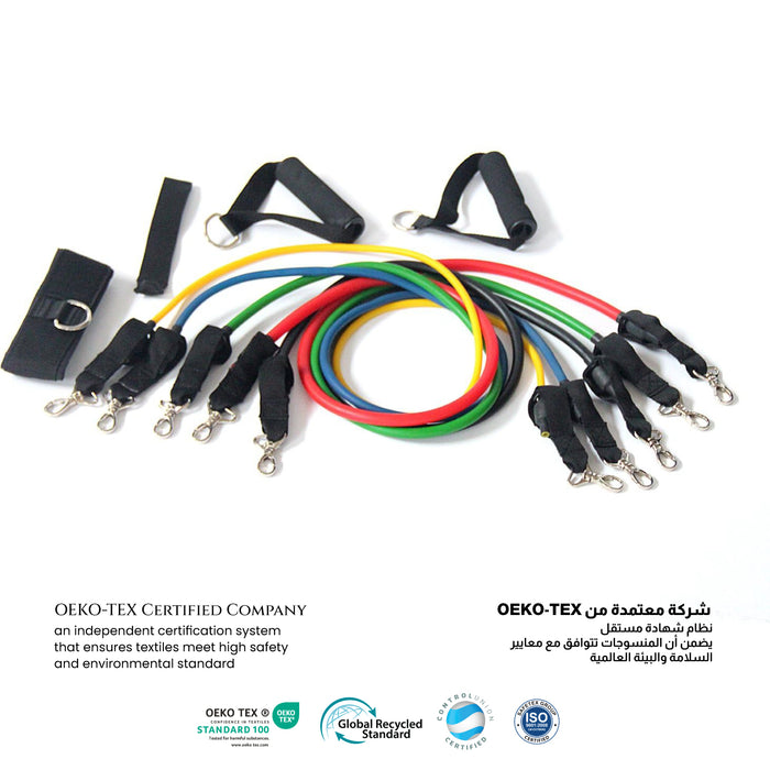 Fitness Resistance Bands Set – Complete Home Workout Kit