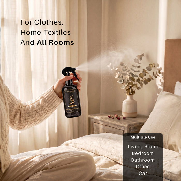 Rose Home Fragrance – Dual-Use Air & Fabric Freshener (350ml)