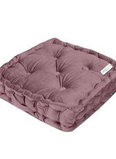 Serenity Velvet Multipurpose Seat Cushion 40x40cm Square Shape Seating - Cotton Home
