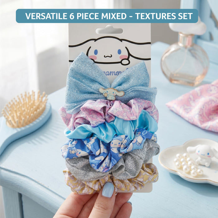 Cinnamoroll Theme Hair Accessories Set Pack of 6 Sky Blue