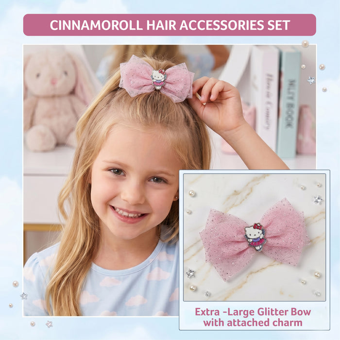 Hello Kitty Hair Accessories Set Pack of 6 hair scrunchies set