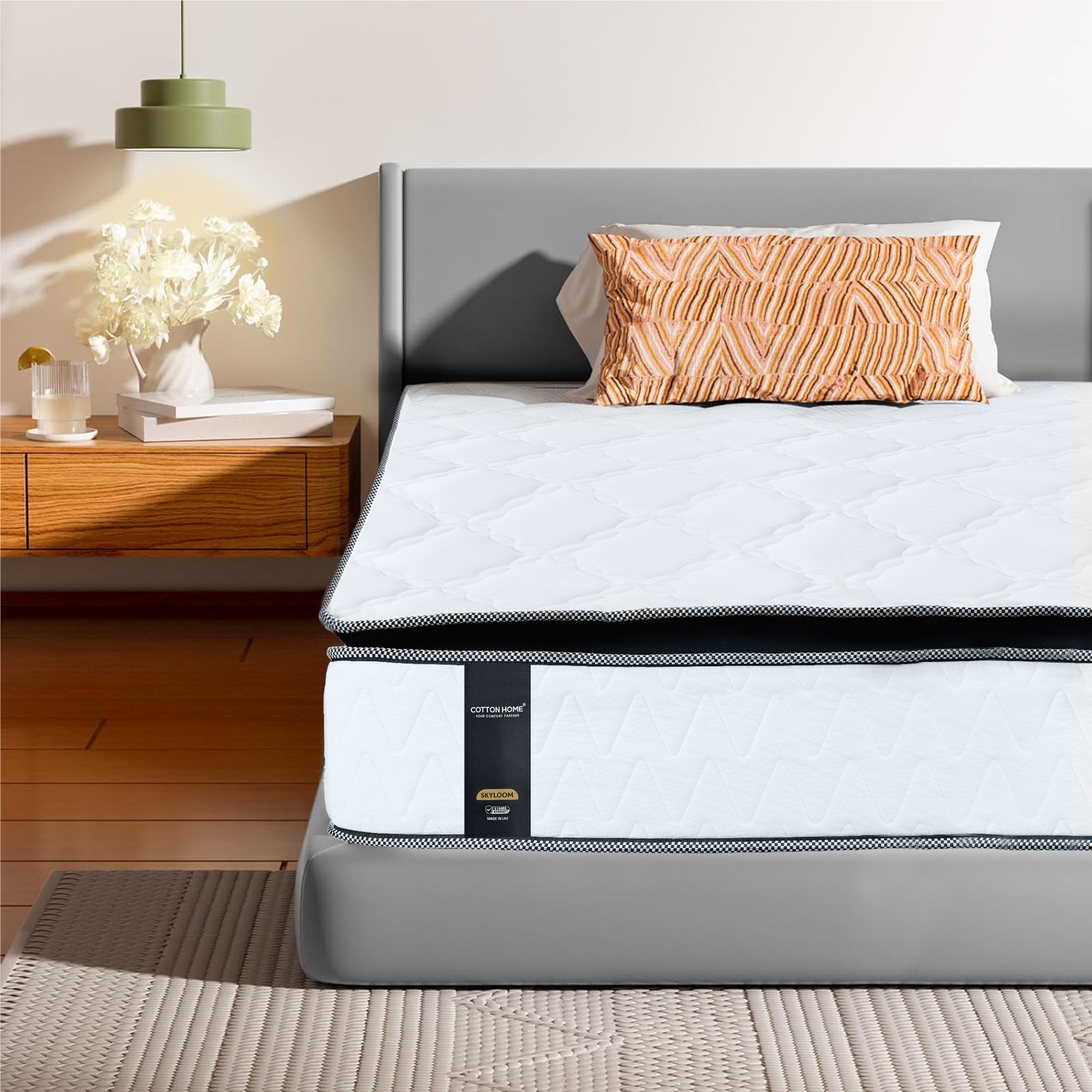 Cotton Home Skyloom Bonnel Spring Pillow Top Mattress