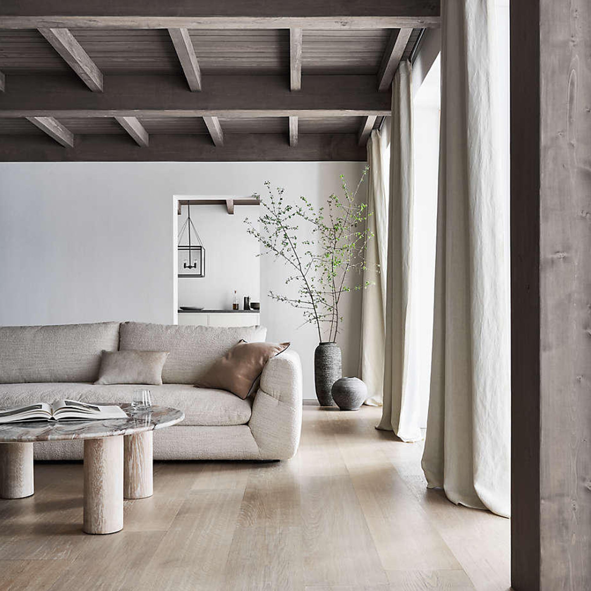 Italian Pearl Design 2-Seater Sofa – Elegant Pearl Fabric Upholstery, Premium Comfort & Style - Cotton Home