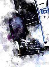 Kids Duvet Cover Set 3 Pcs - Sports Car Print | 135x220cm | Microfiber | Cotton Home - Cotton Home