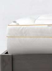 Royal Angler Mattress Topper 200X200 Premium Cotton 300TC with Fitted Sheet Style