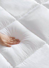 Royal Angler Mattress Topper 200X200 Premium Cotton 300TC with Fitted Sheet Style