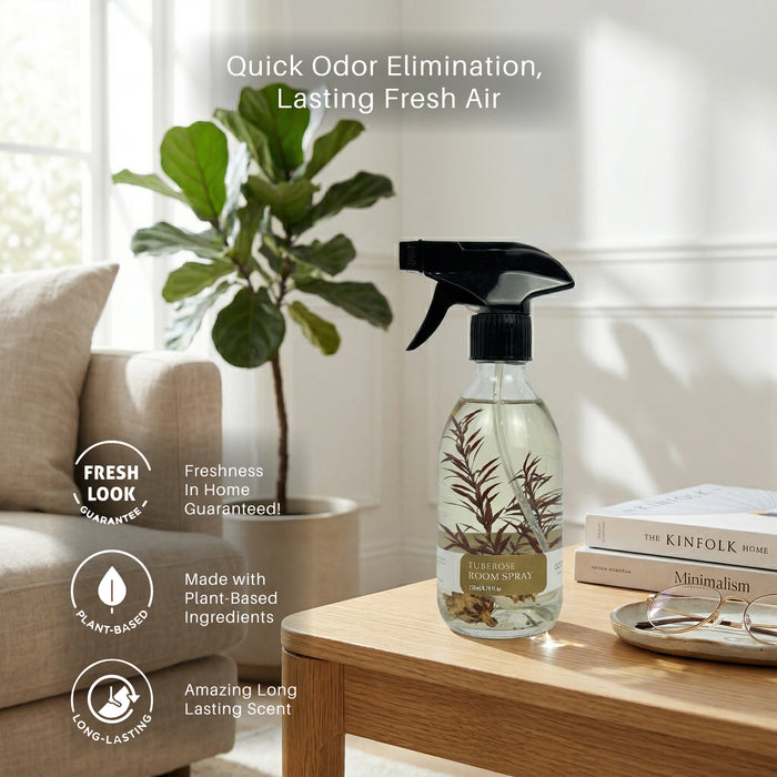 TubeRose Home Fragrance – Dual-Use Air & Fabric Freshener (250ml)