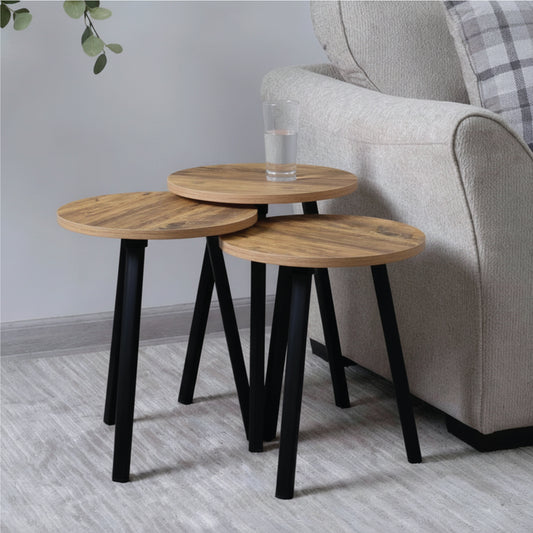 Modern Nesting Table Set of 3