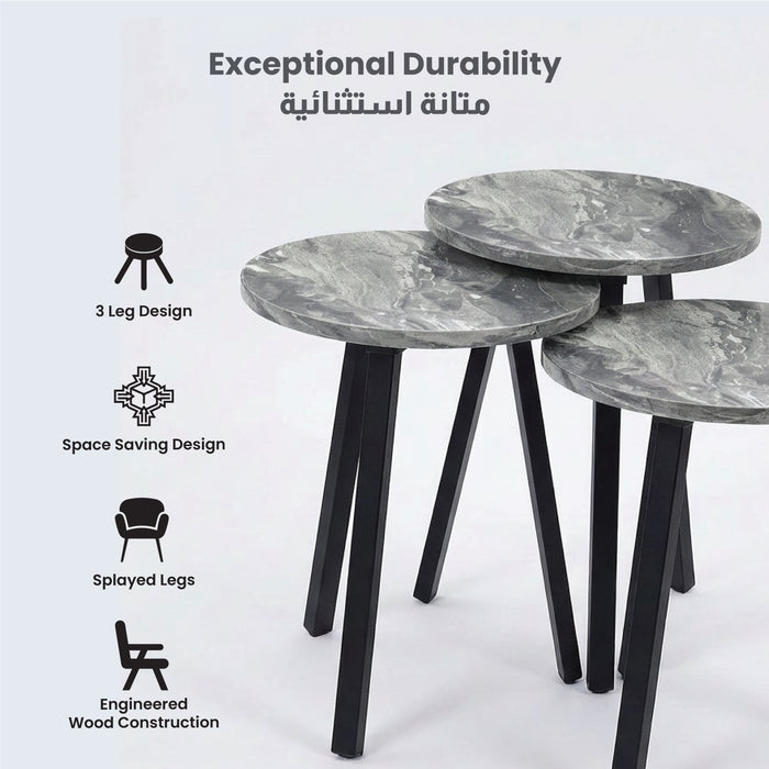 Tea table grey set