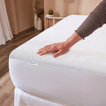 Terry Waterproof Mattress Protector 90x200+30cm with Deep Pocket