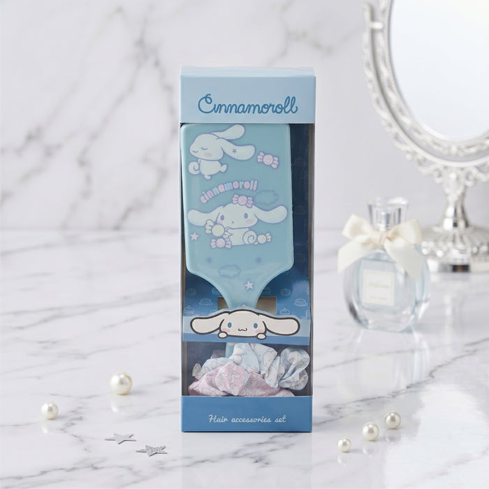 Cinnamoroll Hair Accessories Set Pack of 3 hair Brush and scrunchies set