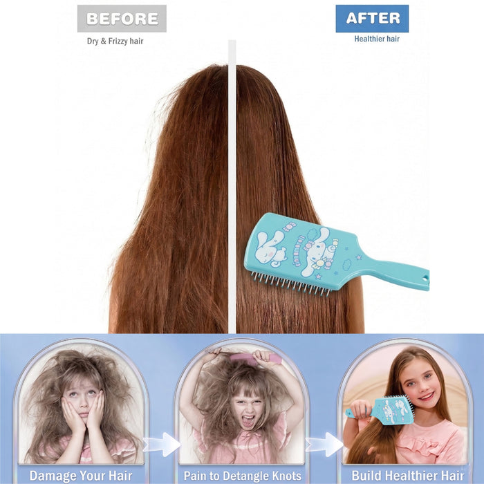 Cinnamoroll Hair Accessories Set Pack of 3 hair Brush and scrunchies set