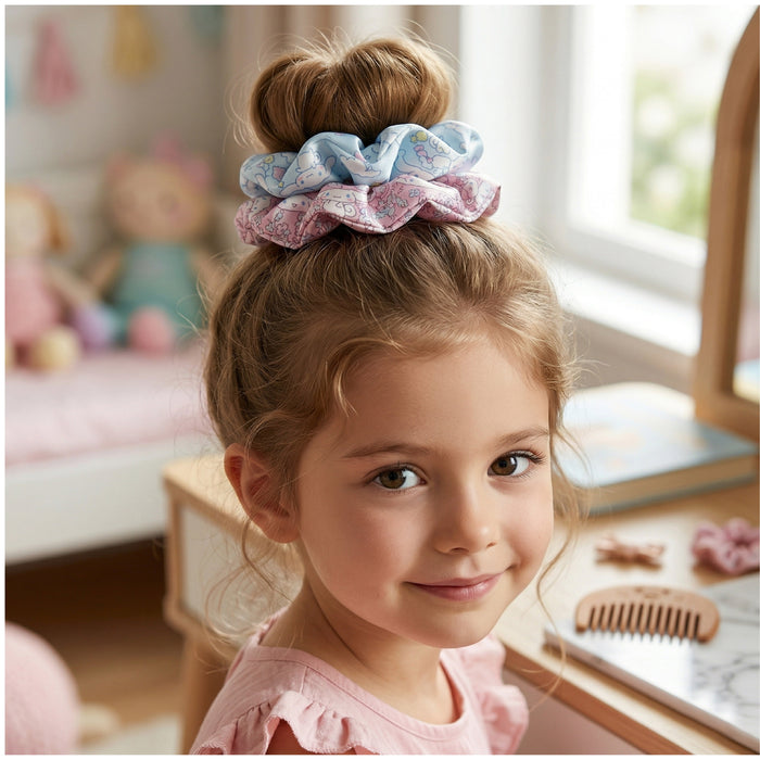 Cinnamoroll Hair Accessories Set Pack of 3 hair Brush and scrunchies set