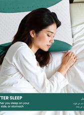 Aroma Eucalyptus Infused Ergonomic Memory Foam Pillow - Cotton Home