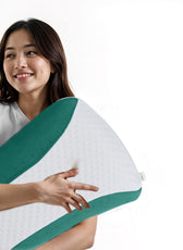 Aroma Eucalyptus Infused Ergonomic Memory Foam Pillow - Cotton Home