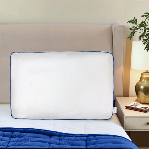 Ice Cool Gel Ergonomic Memory Foam Pillow - Cotton Home