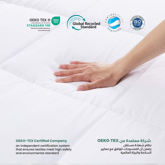 Royal Angular Egyptian Cotton Duvet 220x240cm