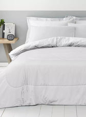 Premium White 220x240cm All Season High quality Super Soft Comforter 1 Piece - Cotton Home