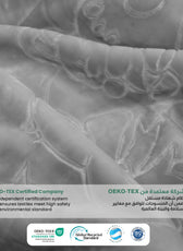 Ultra-Soft Embossed Baby Blanket – Lightweight, Cozy & Plush 140x110cm, Grey