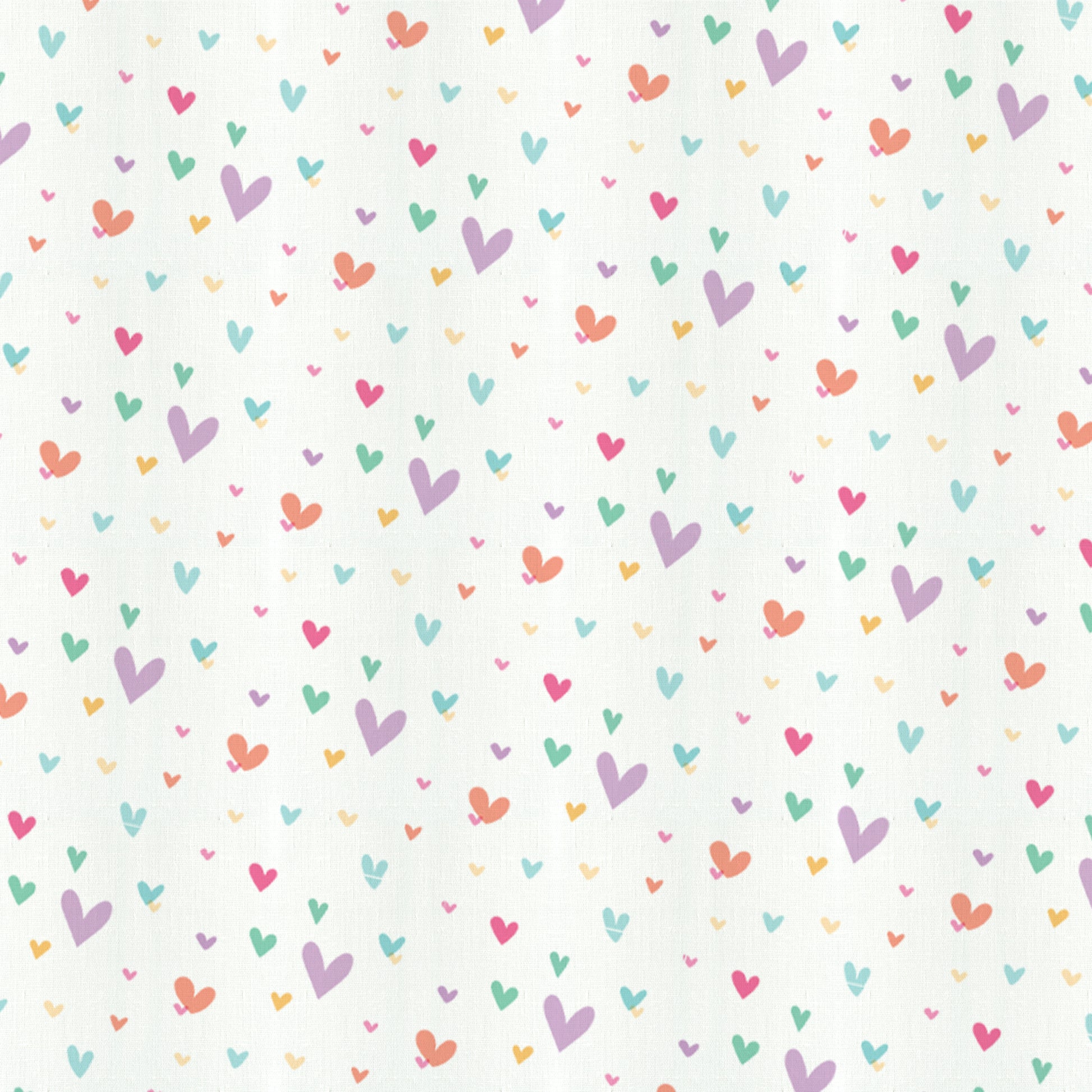 Premium Cotton 3PC Bedding Set Kids Comforter Set 135x220cm Hue Hearts