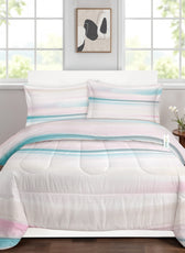 Premium Cotton 4PC Bedding Set Kids Comforter Set 160x220cm Gradient Glow